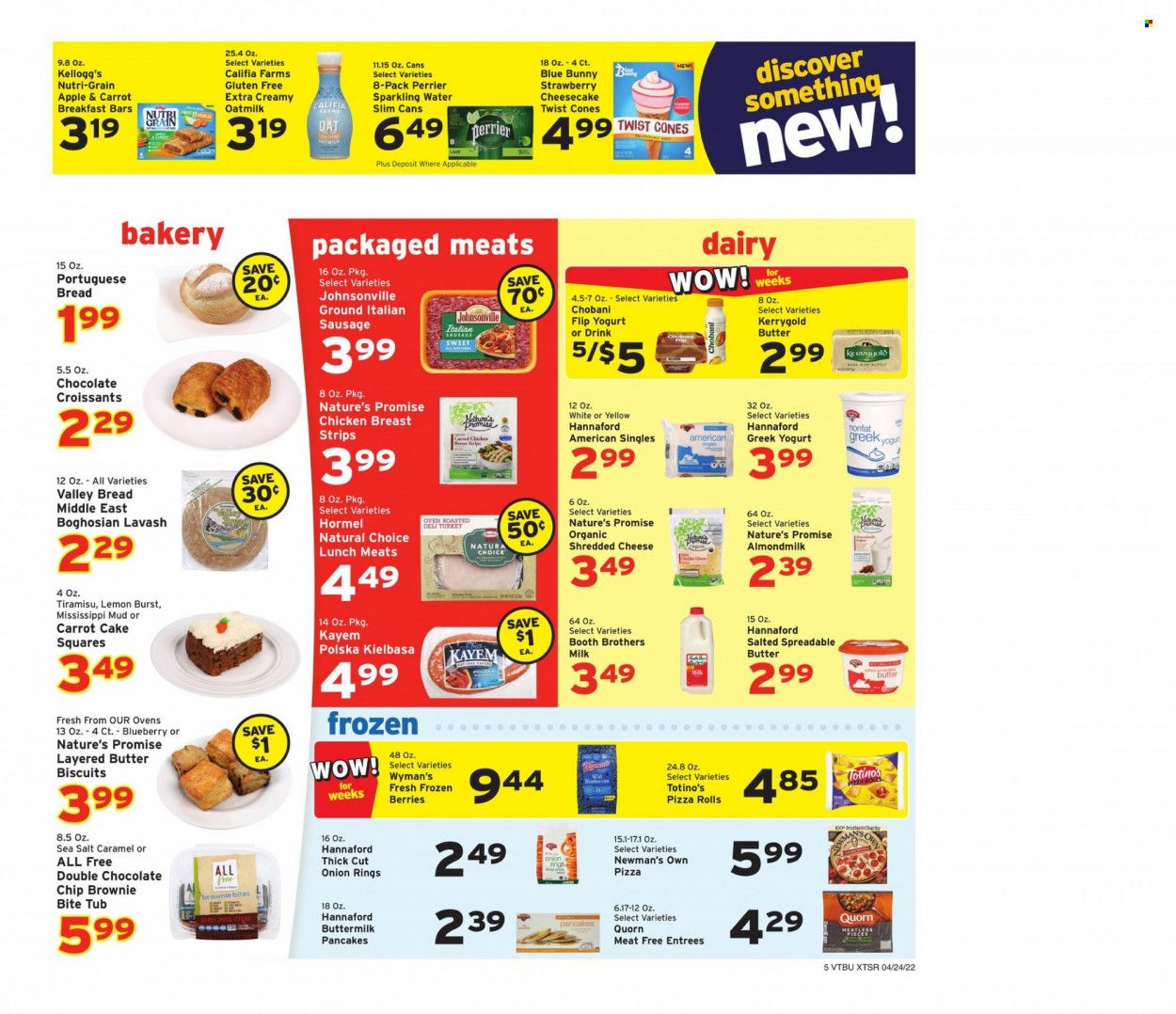 Hannaford (VT) Weekly Ad Flyer April 24 to May 1