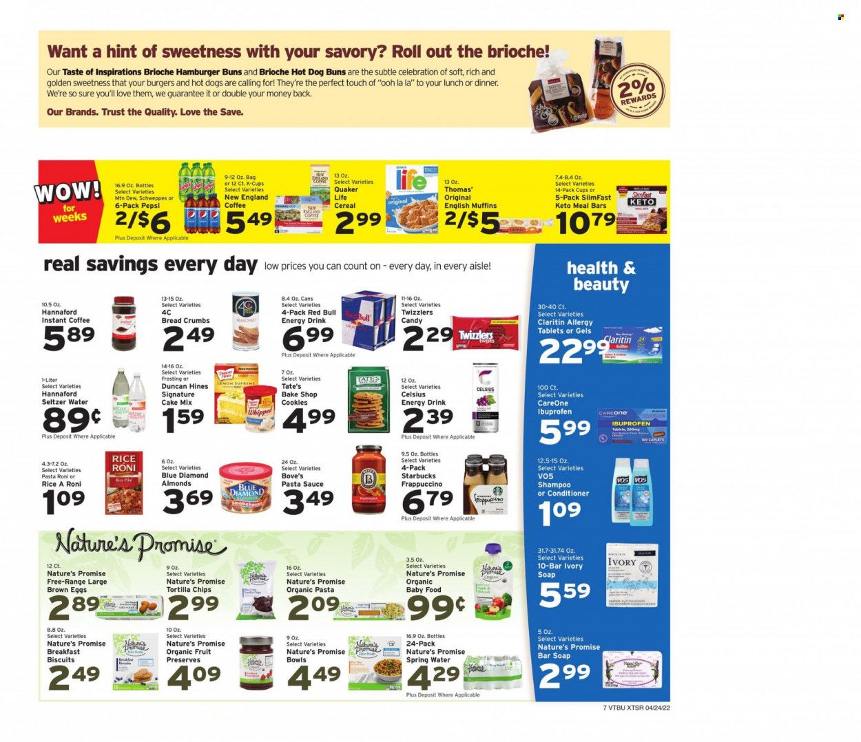 Hannaford (VT) Weekly Ad Flyer April 24 to May 1