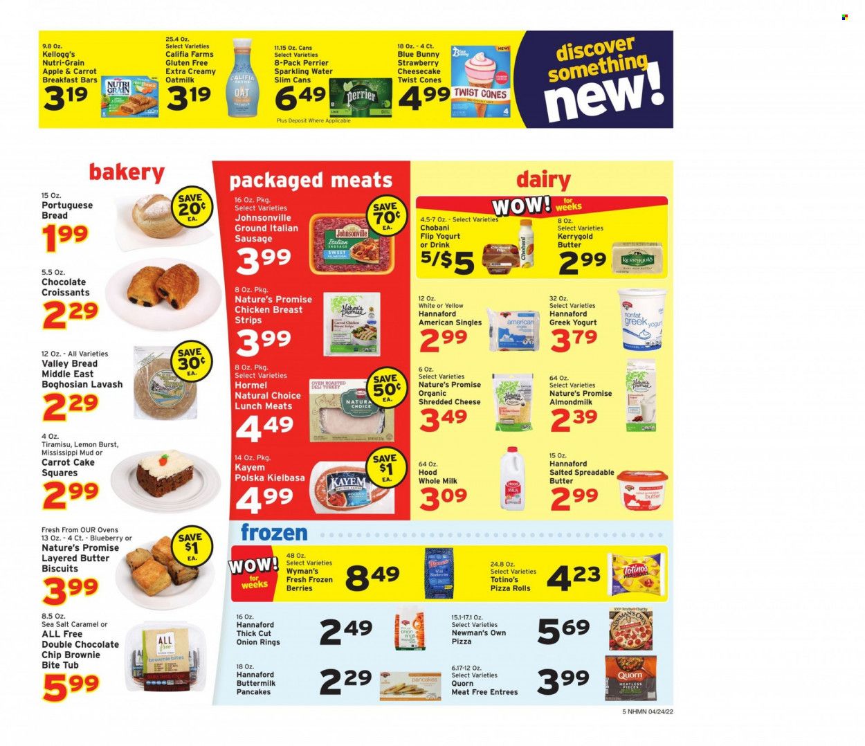 Hannaford (NH) Weekly Ad Flyer April 24 to May 1