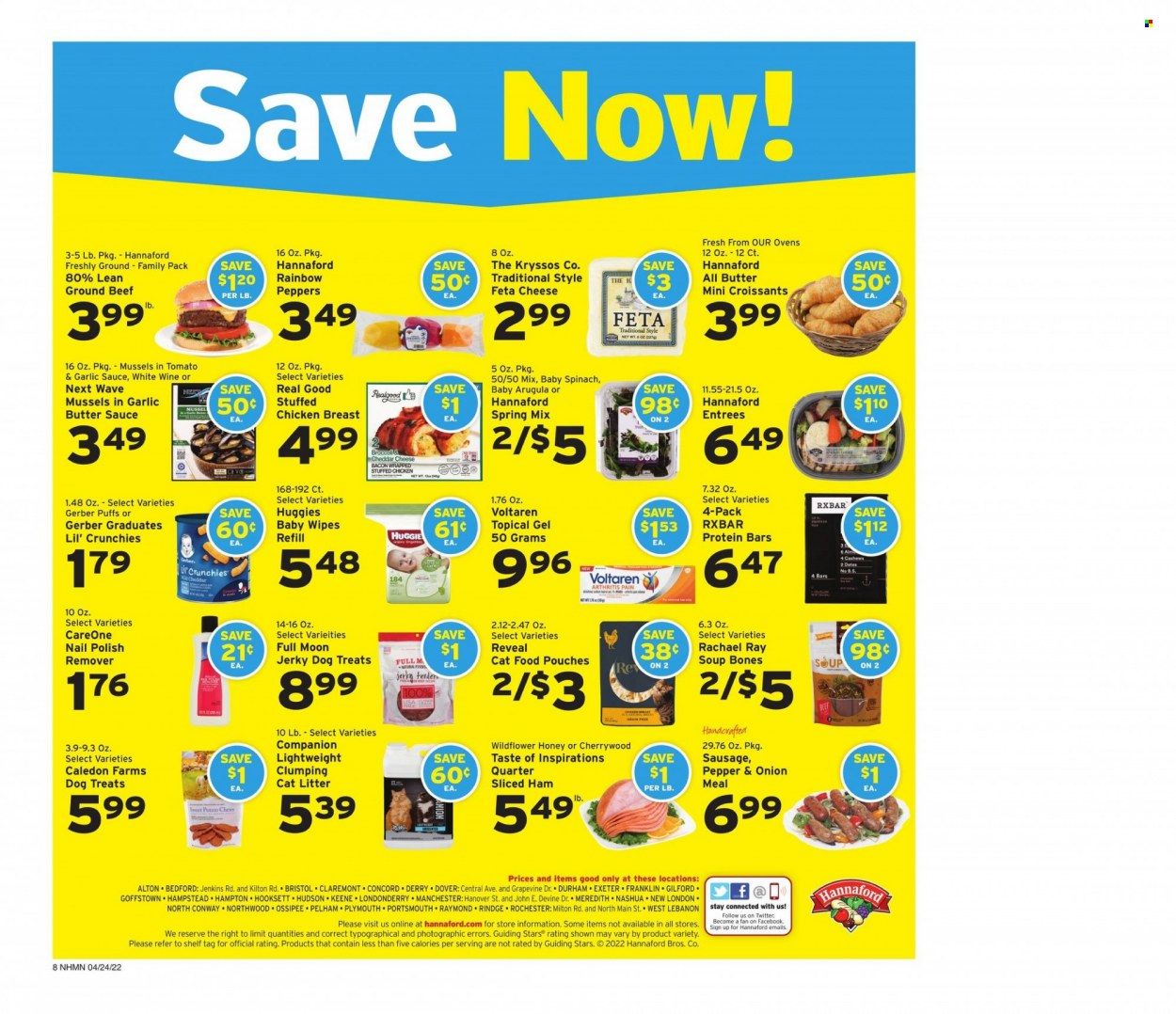 Hannaford (NH) Weekly Ad Flyer April 24 to May 1