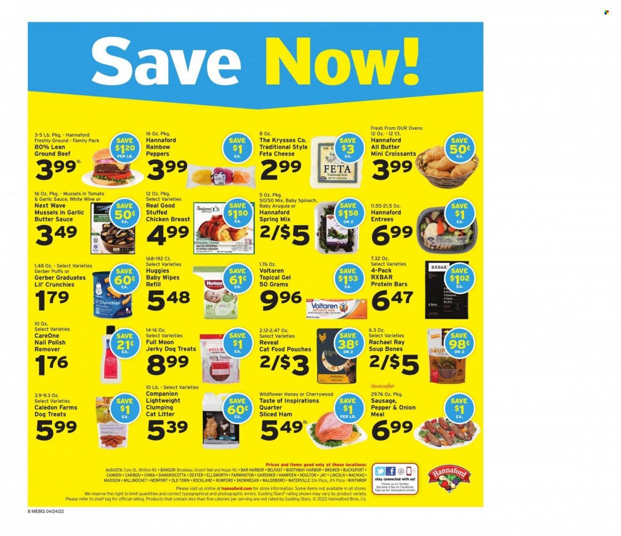 Hannaford (ME) Weekly Ad Flyer April 24 to May 1