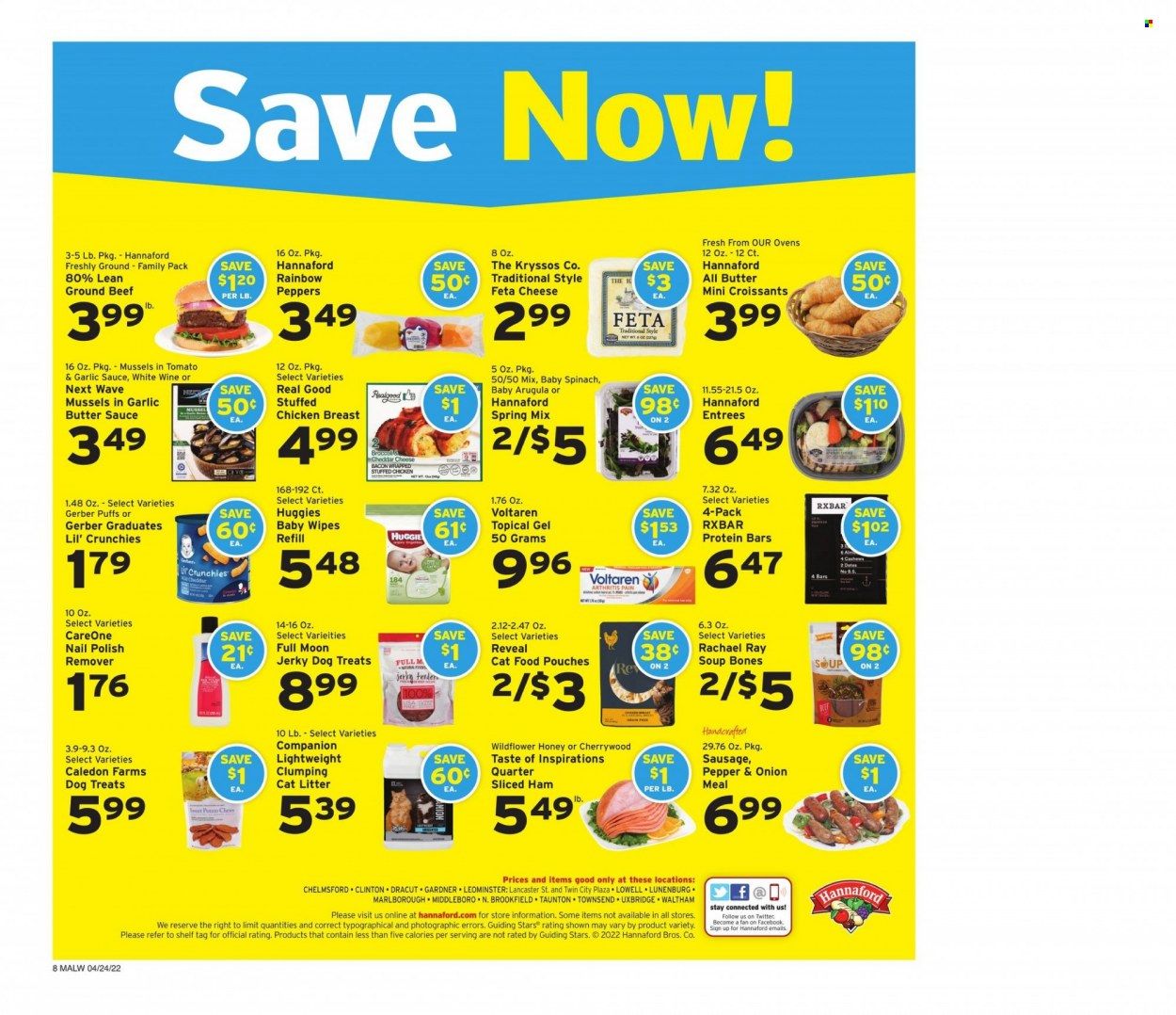 Hannaford (MA) Weekly Ad Flyer April 24 to May 1