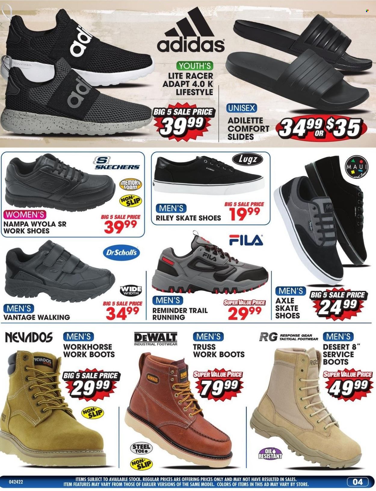 Big 5 (AZ, CA, CO, ID, NM, OR, UT, WA) Weekly Ad Flyer April 24 to May 1