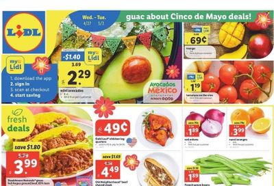 Lidl (GA, MD, NC, NJ, PA, SC, VA) Weekly Ad Flyer April 24 to May 1