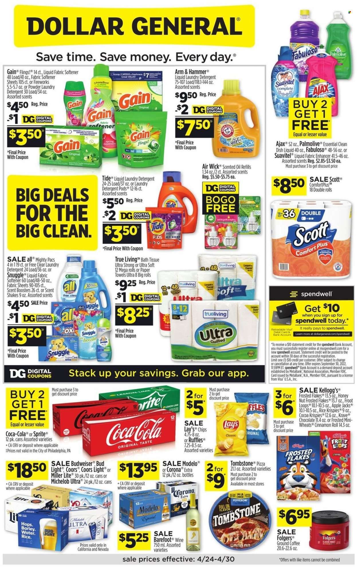 Dollar General Weekly Ad Flyer April 24 to May 1