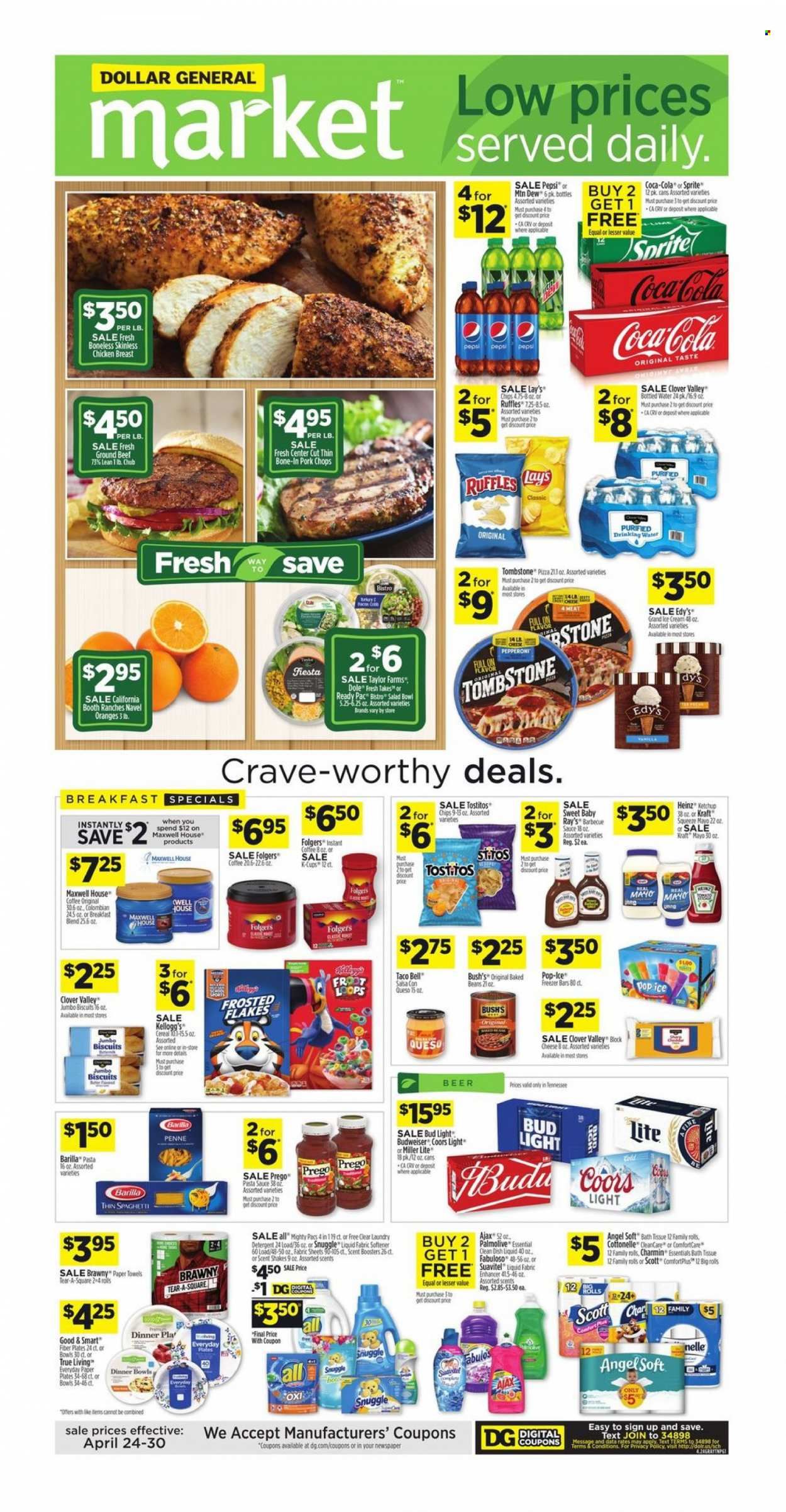 Dollar General (TN) Weekly Ad Flyer April 25 to May 2