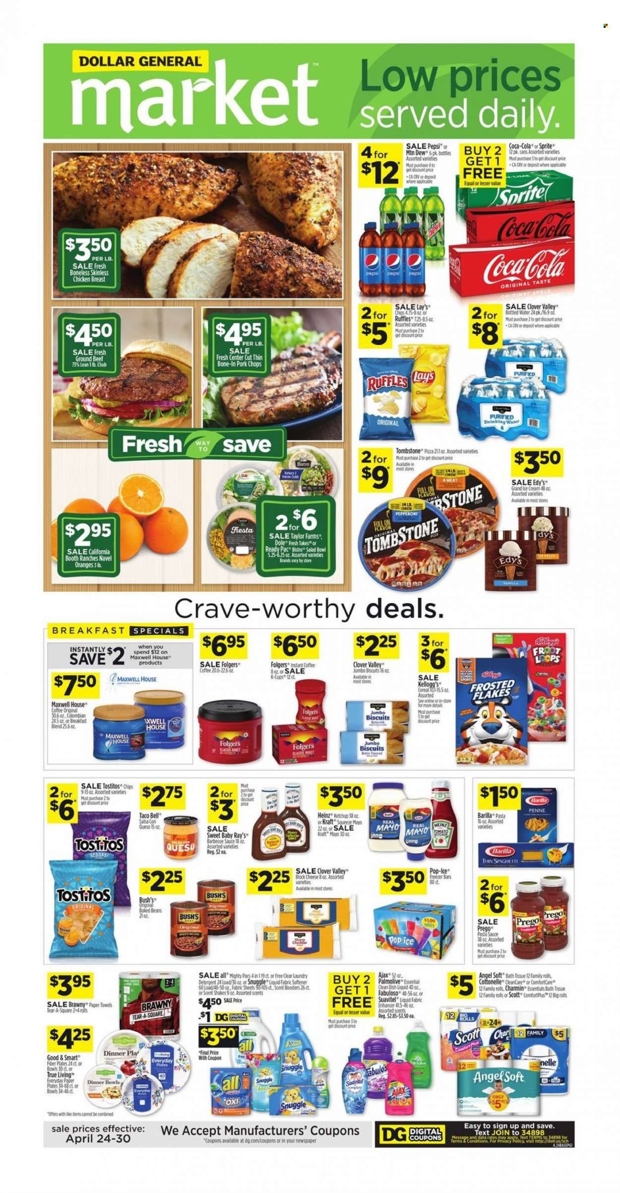 Dollar General (IN, OH) Weekly Ad Flyer April 25 to May 2