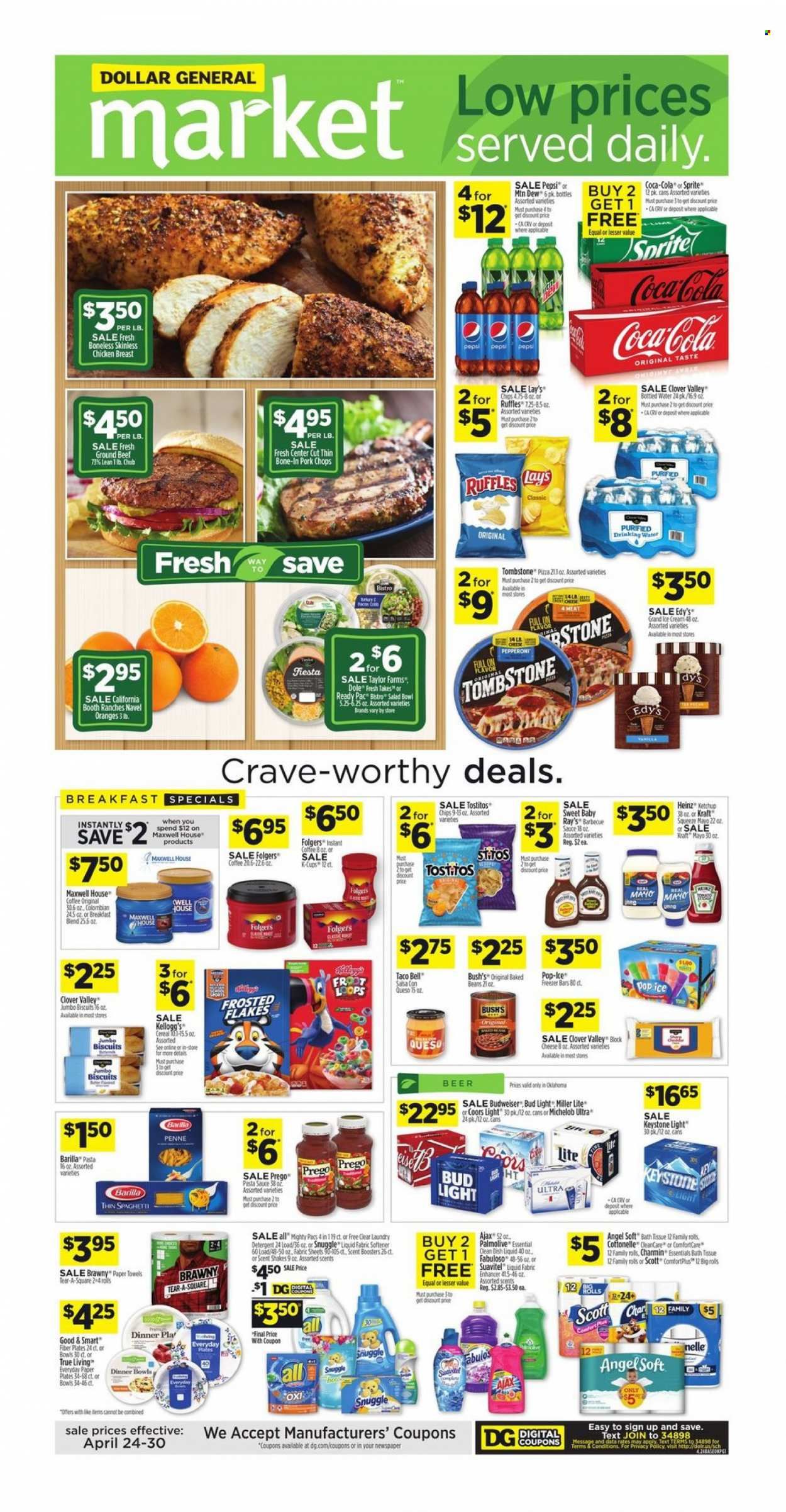 Dollar General (OK) Weekly Ad Flyer April 25 to May 2