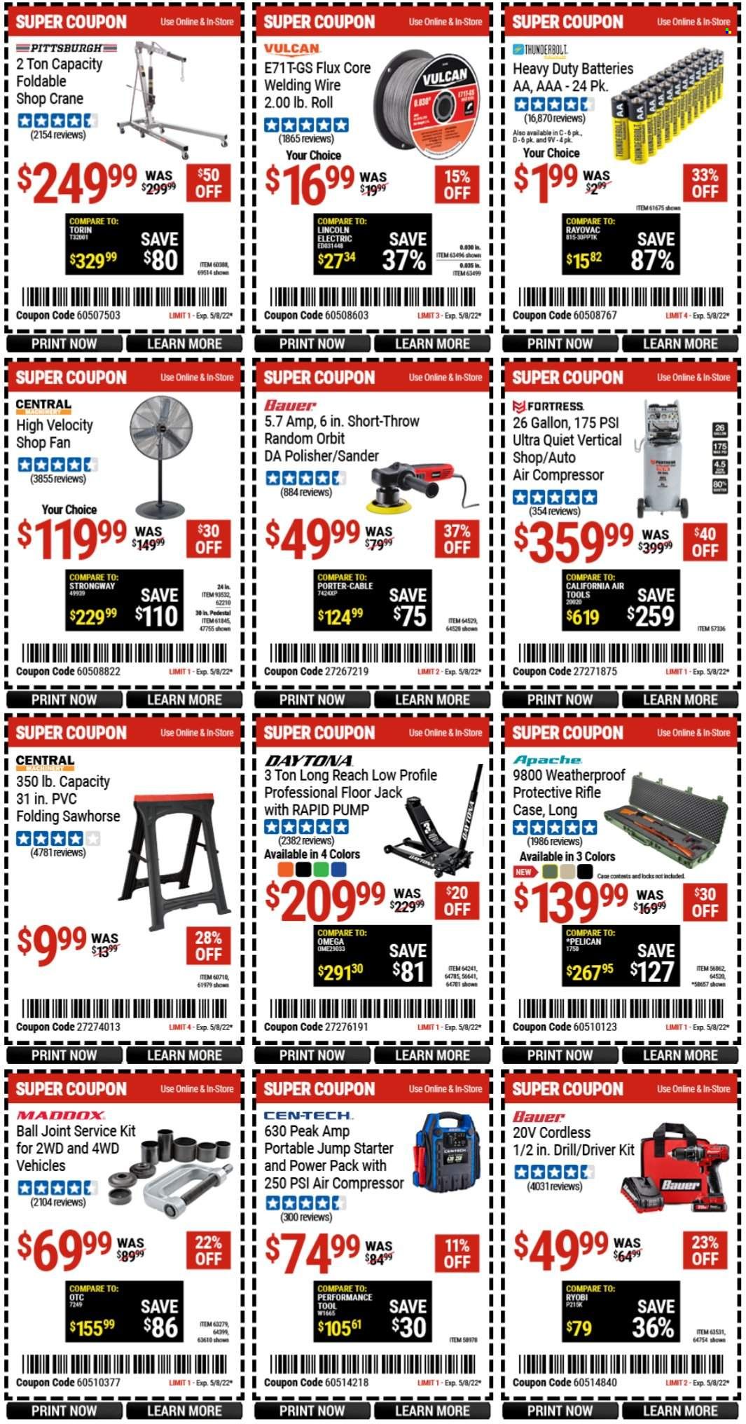 Harbor Freight Weekly Ad Flyer April 25 to May 2