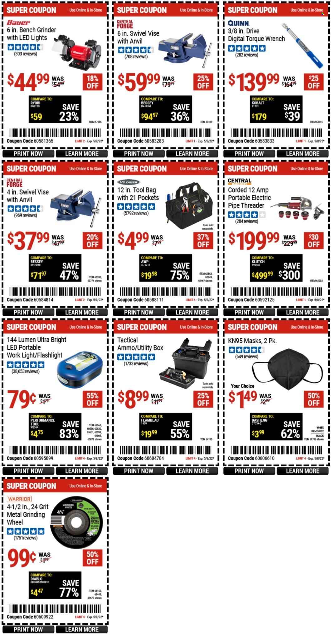 Harbor Freight Weekly Ad Flyer April 25 to May 2