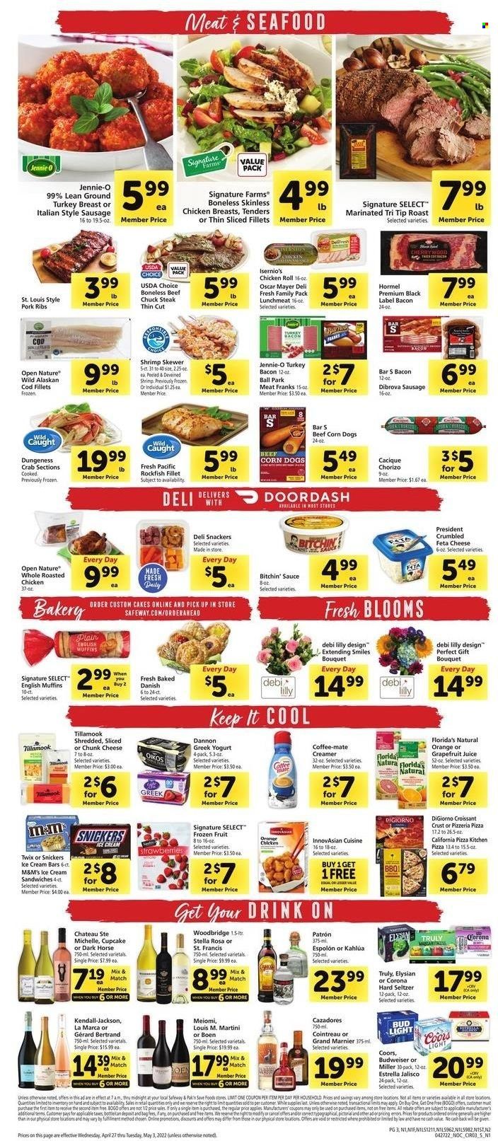 Safeway (AZ, CA, CO, HI, MD, NE, OR, VA, WA) Weekly Ad Flyer April 26 to May 3