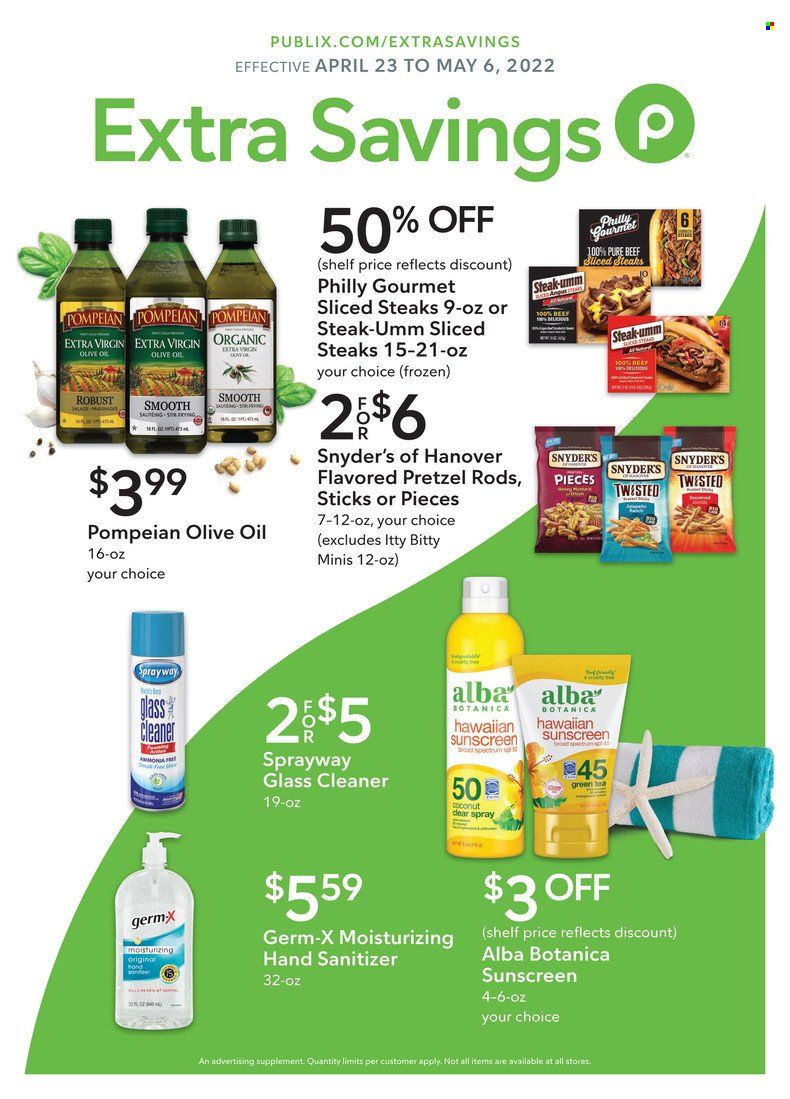 Publix (AL, FL, GA, NC, SC, TN) Weekly Ad Flyer April 27 to May 4