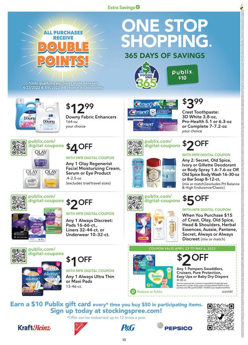 Publix (AL, FL, GA, NC, SC, TN) Weekly Ad Flyer April 27 to May 4