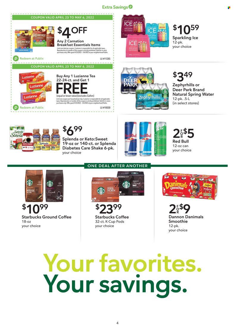 Publix (AL, FL, GA, NC, SC, TN) Weekly Ad Flyer April 27 to May 4