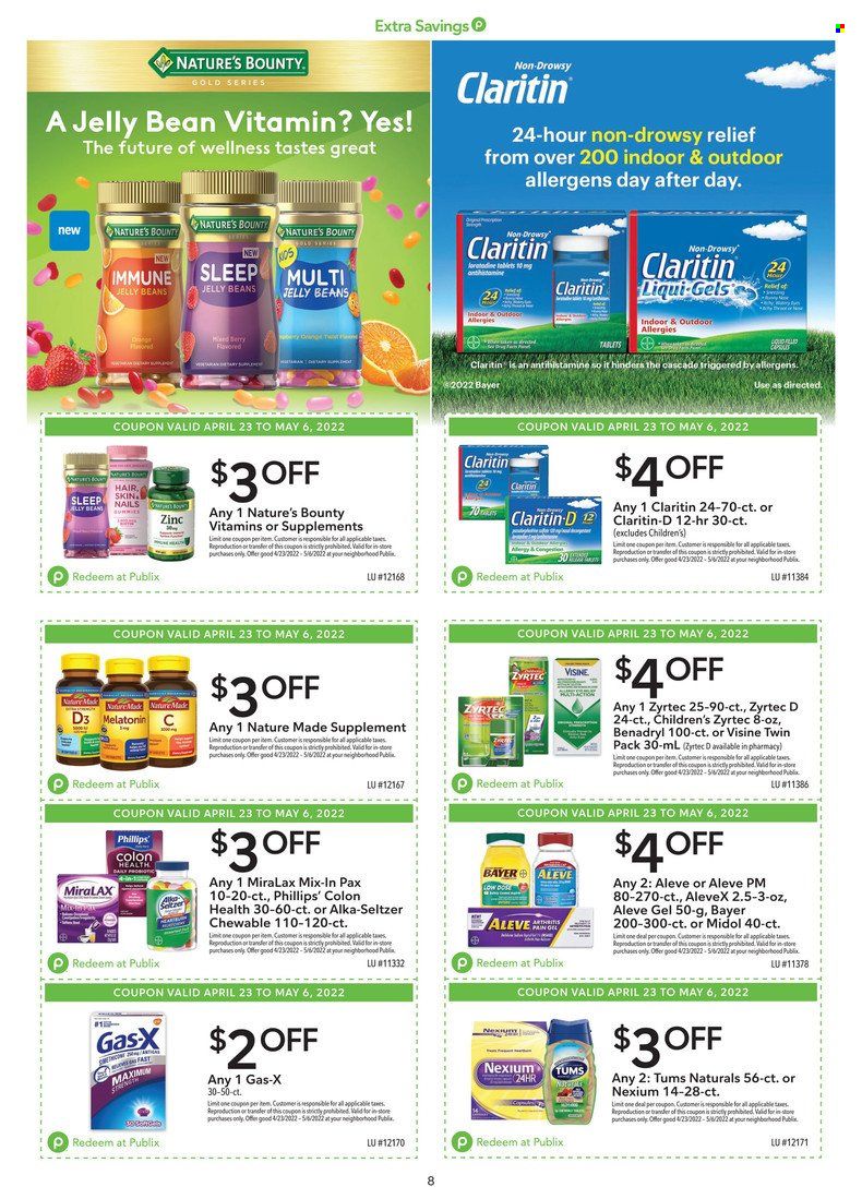 Publix (AL, FL, GA, NC, SC, TN) Weekly Ad Flyer April 27 to May 4