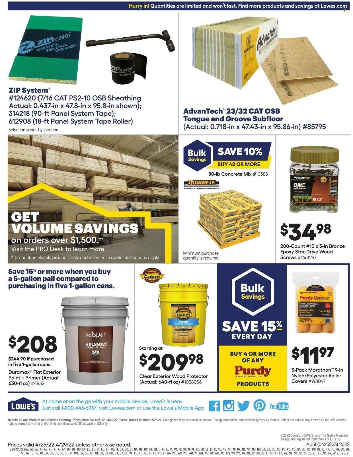 Lowe's Weekly Ad Flyer April 27 to May 4