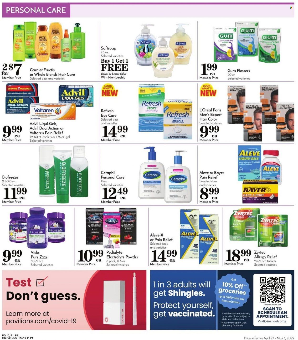 Pavilions (CA) Weekly Ad Flyer April 27 to May 4