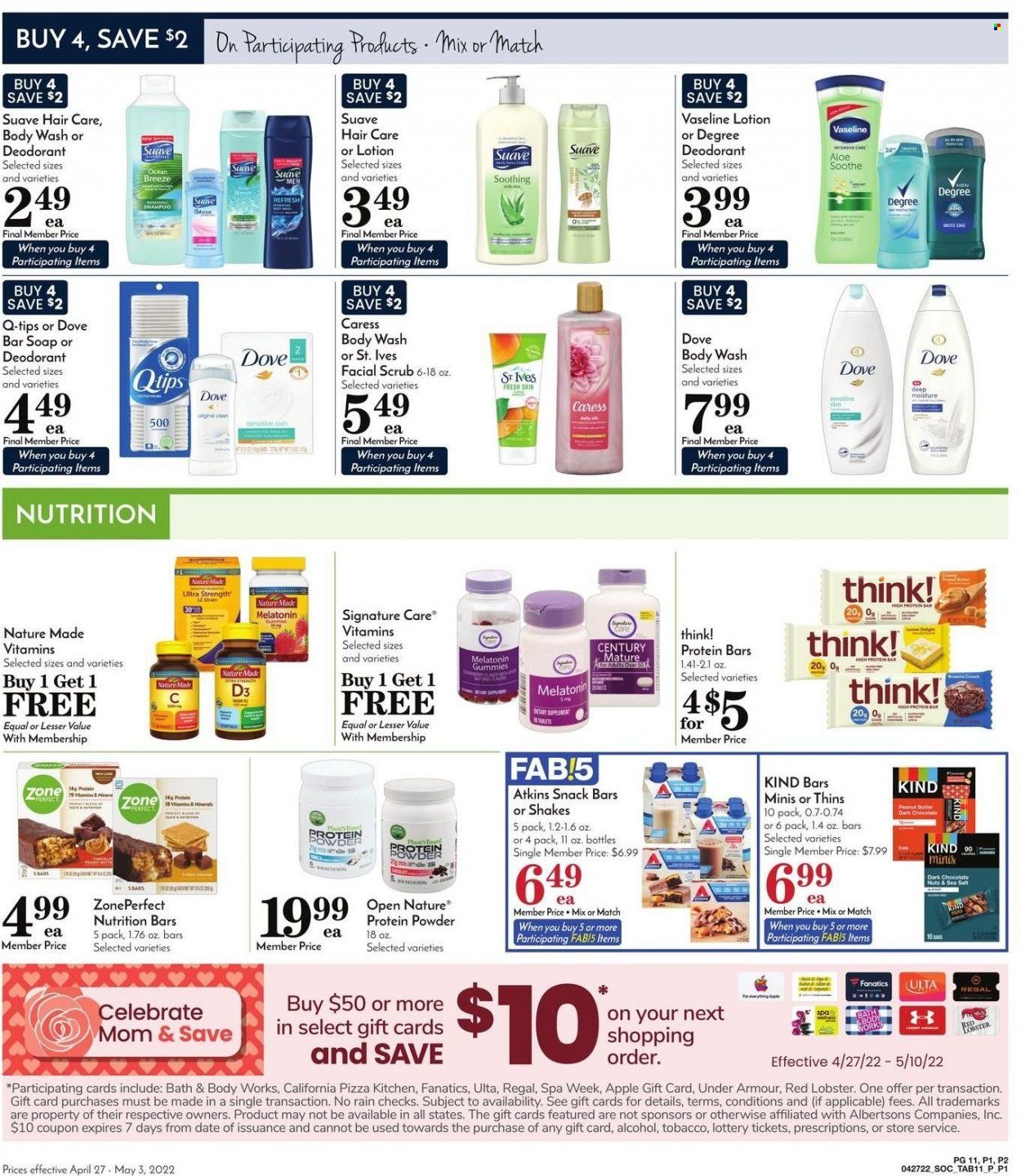 Pavilions (CA) Weekly Ad Flyer April 27 to May 4