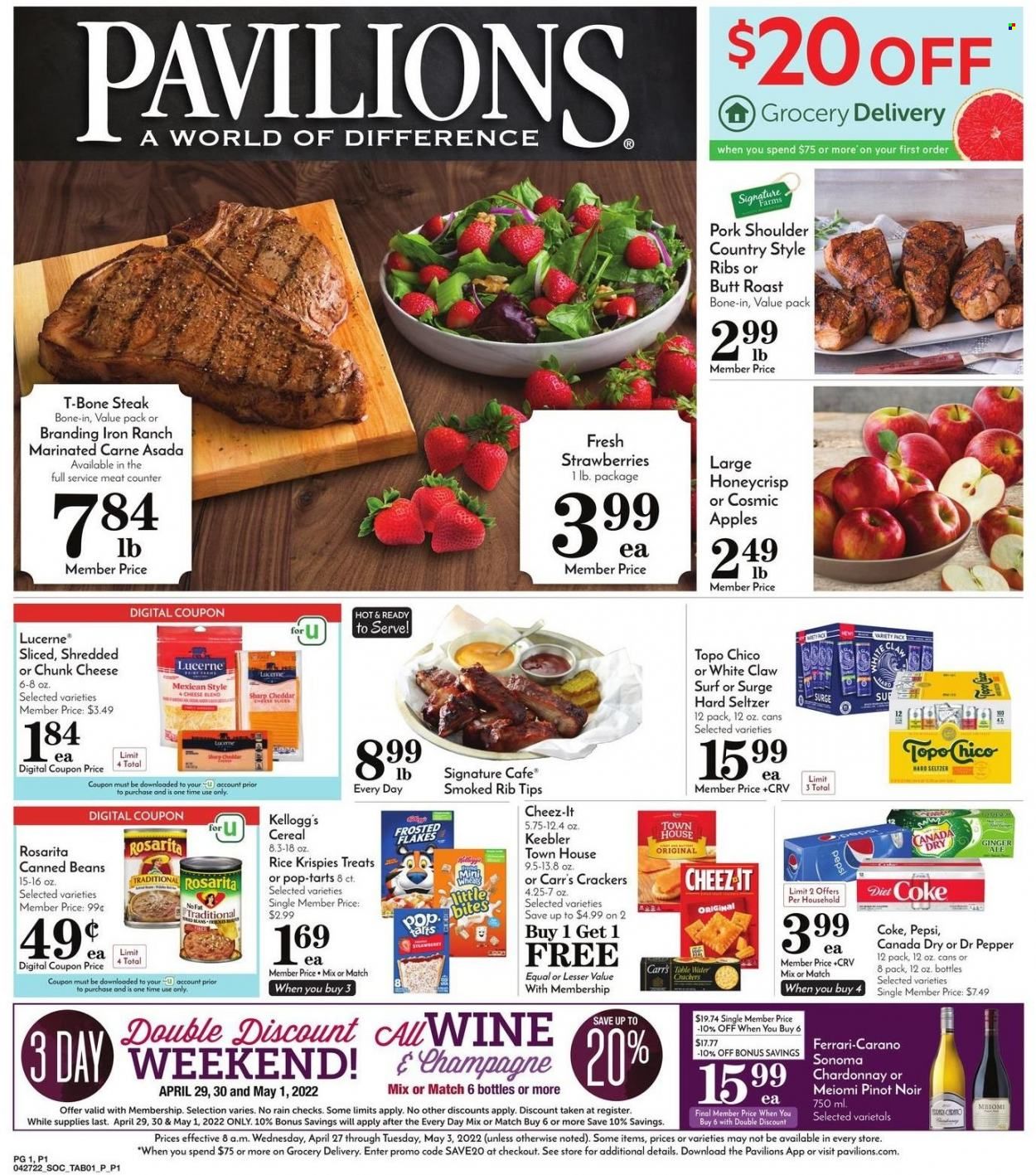 Pavilions (CA) Weekly Ad Flyer April 27 to May 4