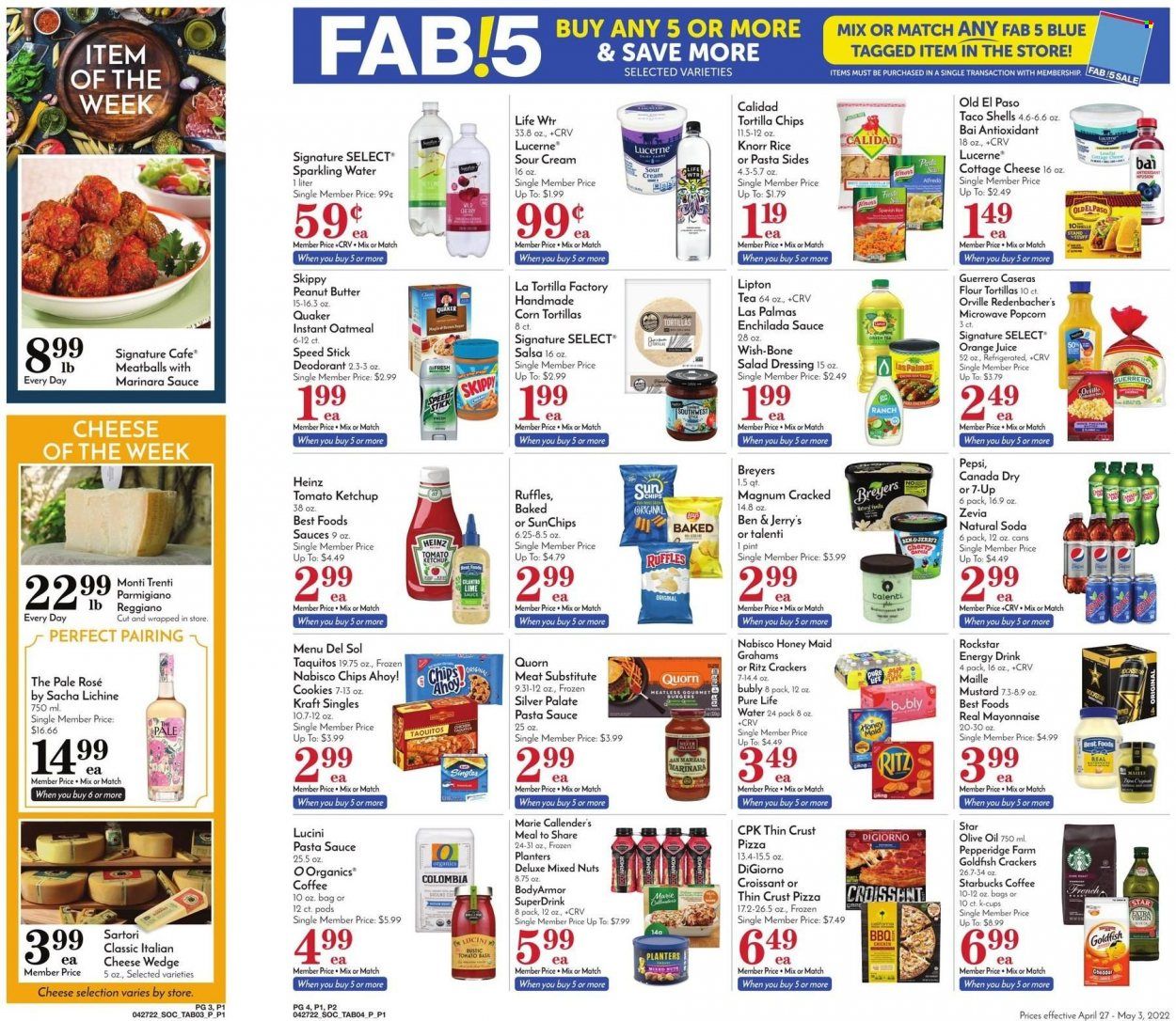 Pavilions (CA) Weekly Ad Flyer April 27 to May 4