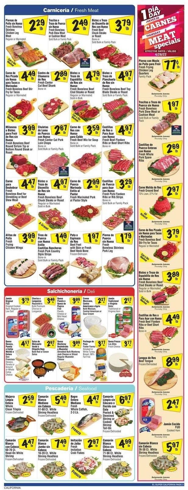 El Super (CA, NM, NV, TX) Weekly Ad Flyer April 27 to May 4