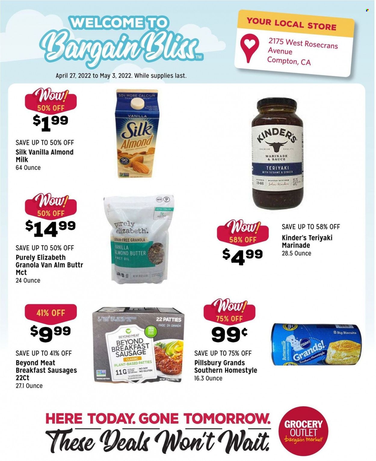 Grocery Outlet (CA, ID, OR, PA, WA) Weekly Ad Flyer April 27 to May 4