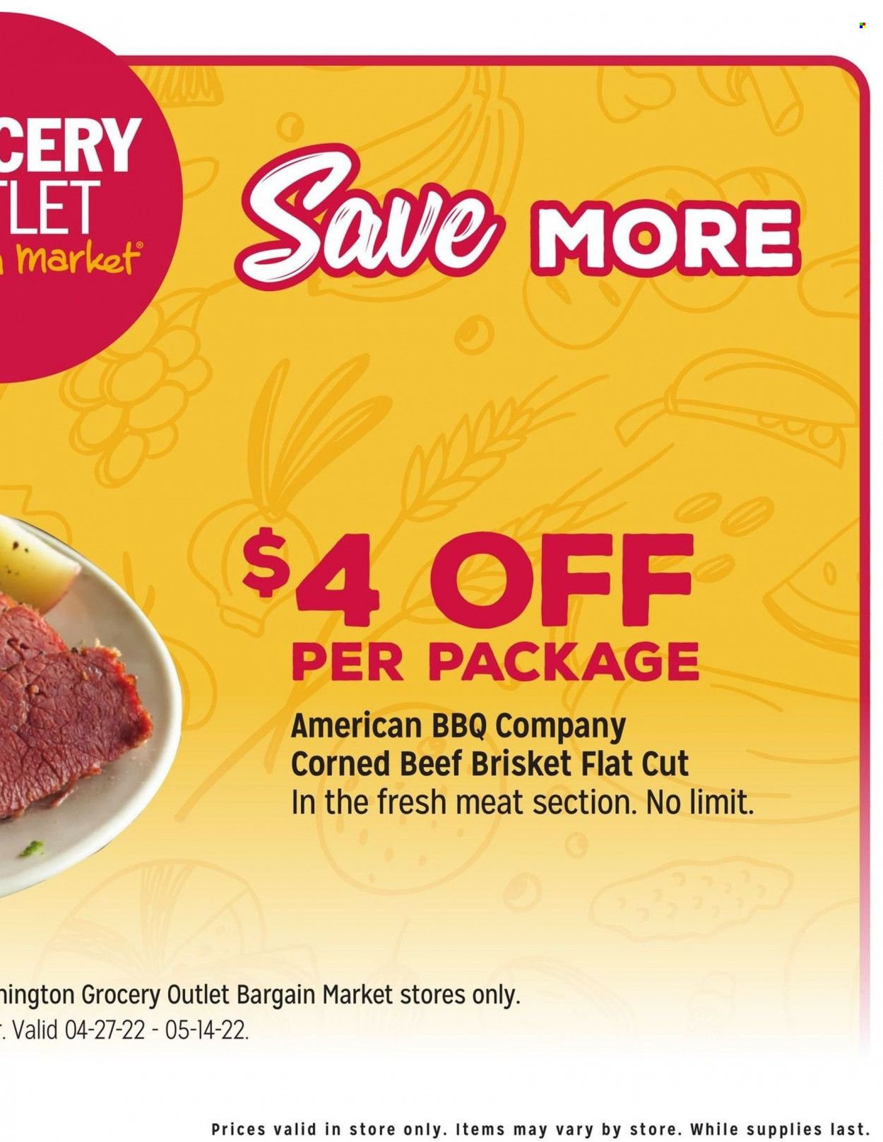 Grocery Outlet (CA, ID, OR, PA, WA) Weekly Ad Flyer April 27 to May 4