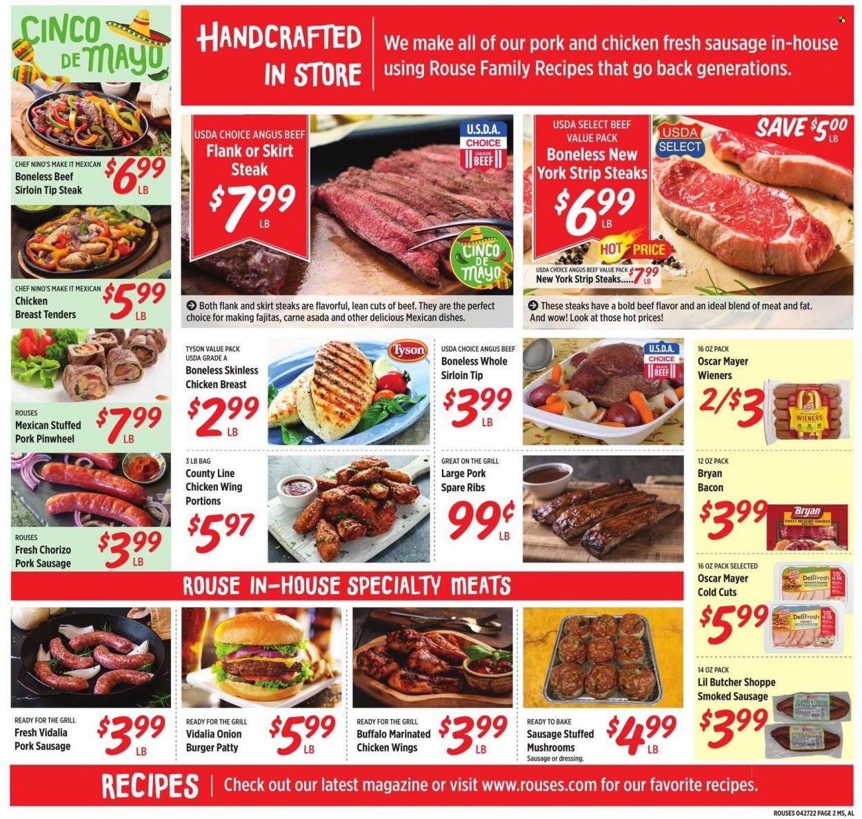 Rouses Markets (AL, LA, MS) Weekly Ad Flyer April 28 to May 5