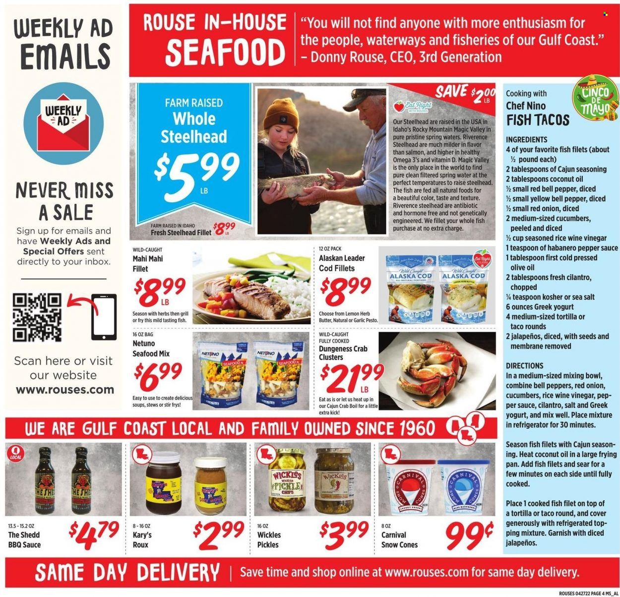 Rouses Markets (AL, LA, MS) Weekly Ad Flyer April 28 to May 5