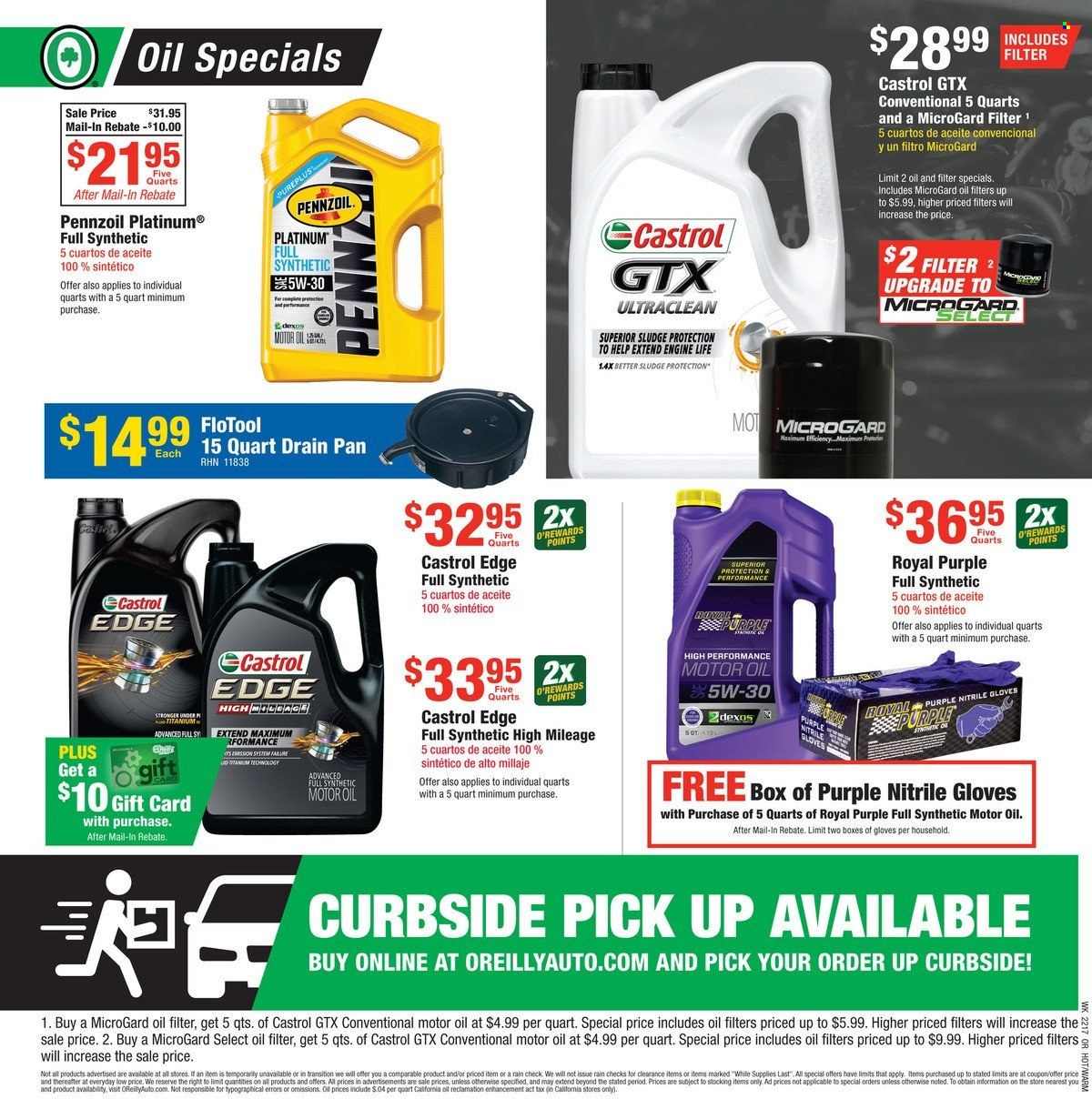 O'Reilly Auto Parts Weekly Ad Flyer April 28 to May 5