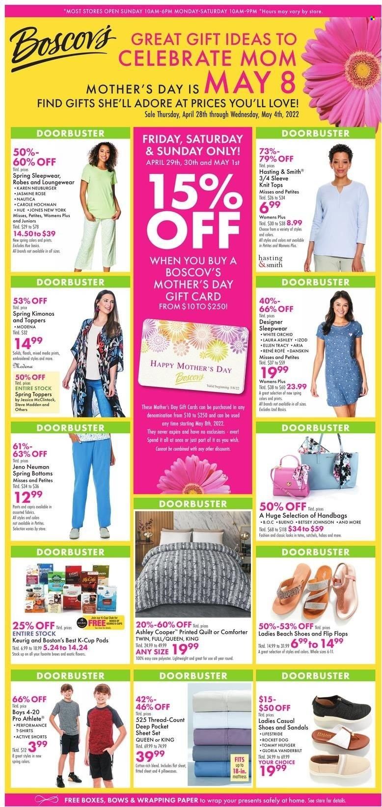 Boscov's (CT, DE, MD, NJ, NY, PA) Weekly Ad Flyer April 28 to May 5