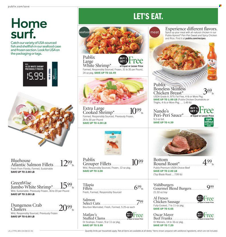 Publix (AL, FL, GA, NC, SC, TN) Weekly Ad Flyer April 28 to May 5