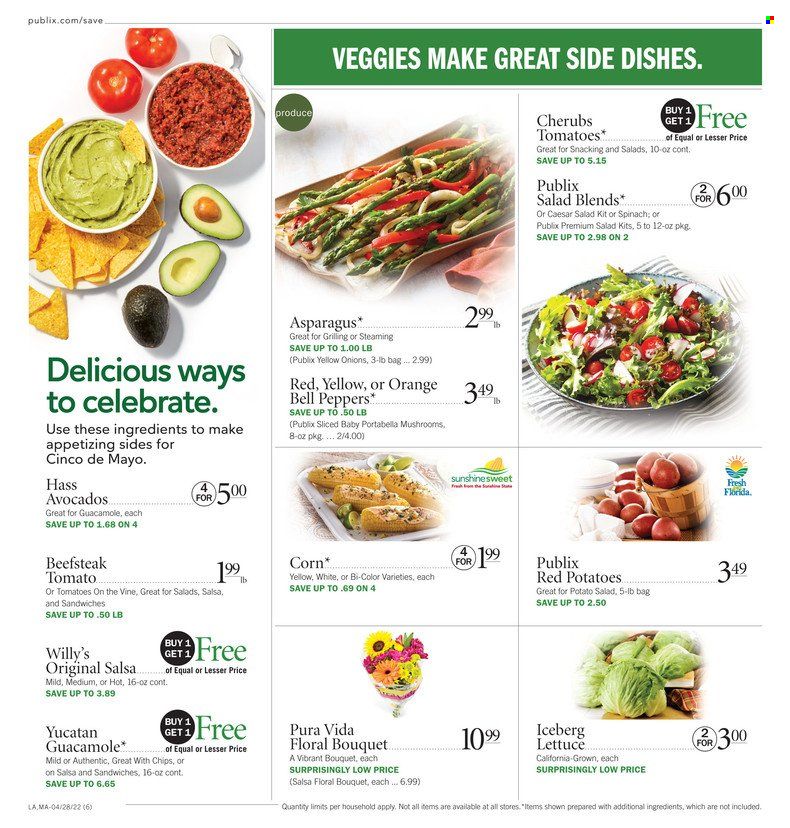 Publix (AL, FL, GA, NC, SC, TN) Weekly Ad Flyer April 28 to May 5