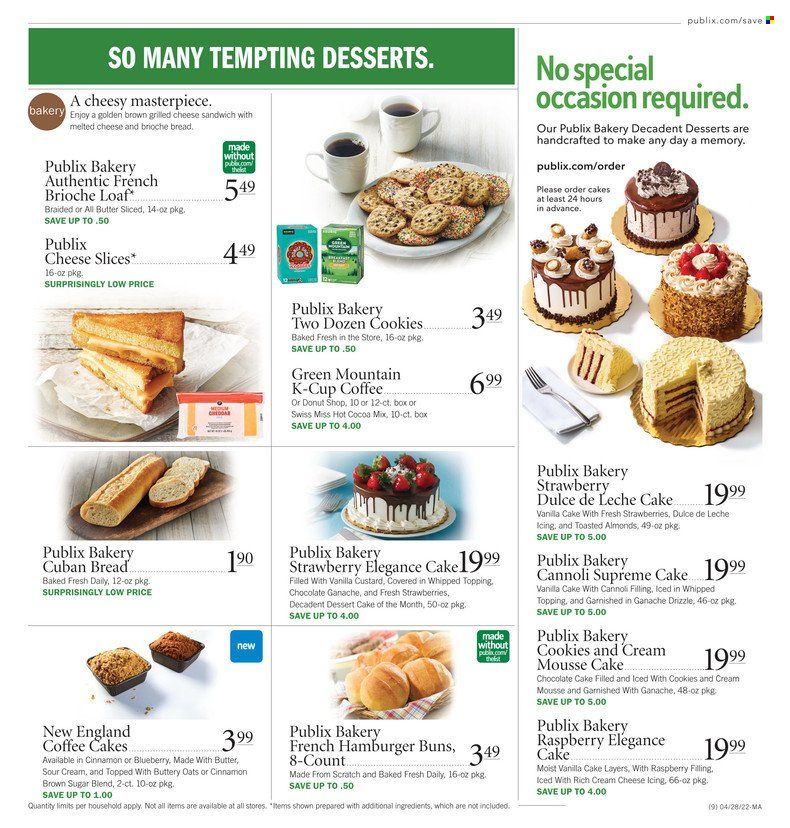 Publix (AL, FL, GA, NC, SC, TN) Weekly Ad Flyer April 28 to May 5