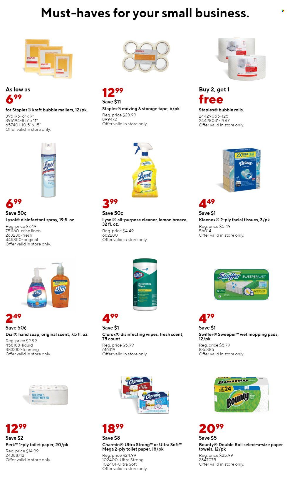 Staples Weekly Ad Flyer April 28 to May 5