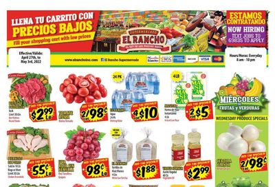 El Rancho (TX) Weekly Ad Flyer April 28 to May 5