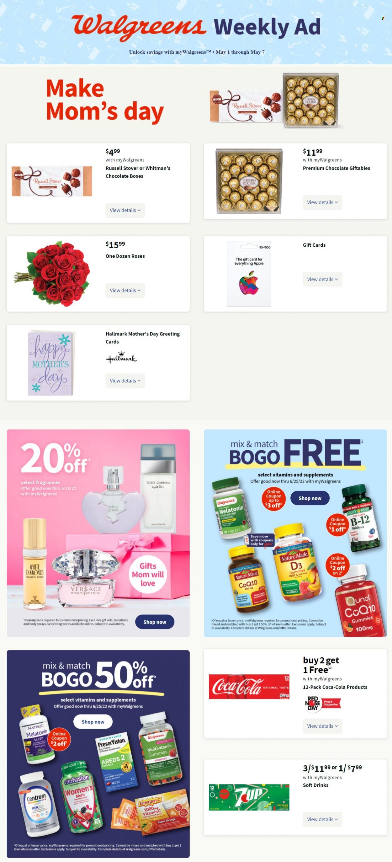 Walgreens Weekly Ad Flyer April 28 to May 5