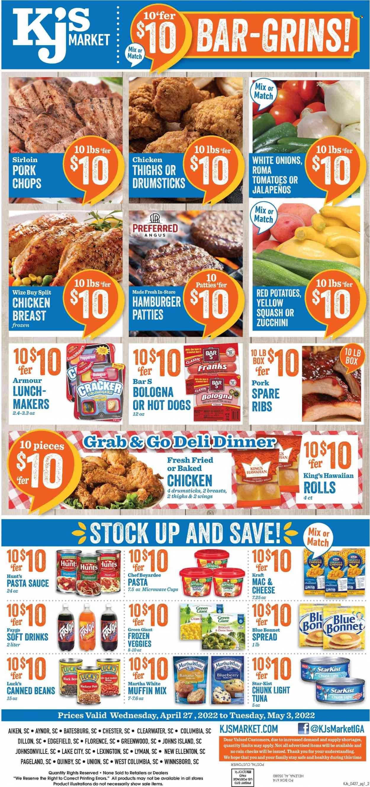KJ´s Market (GA, SC) Weekly Ad Flyer April 28 to May 5
