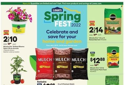 Lowe's Weekly Ad Flyer April 28 to May 5