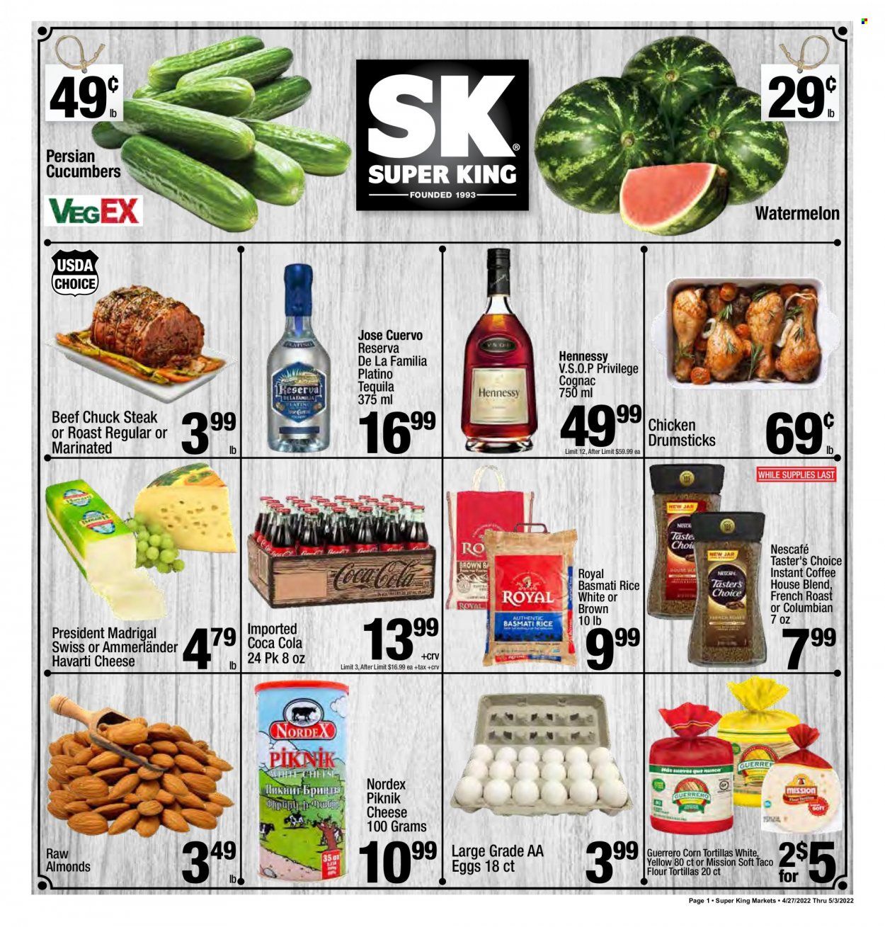 Super King Markets (CA) Weekly Ad Flyer April 28 to May 5