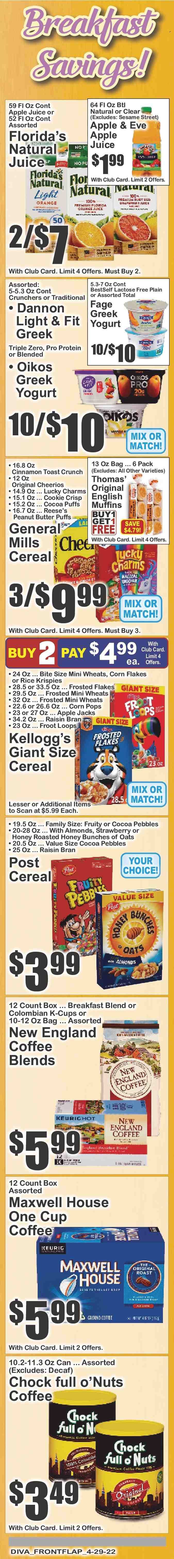 Key Food (NY) Weekly Ad Flyer April 29 to May 6