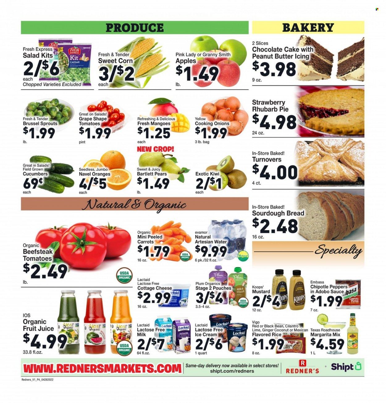 Redner's Markets (DE, MD, PA) Weekly Ad Flyer April 29 to May 6