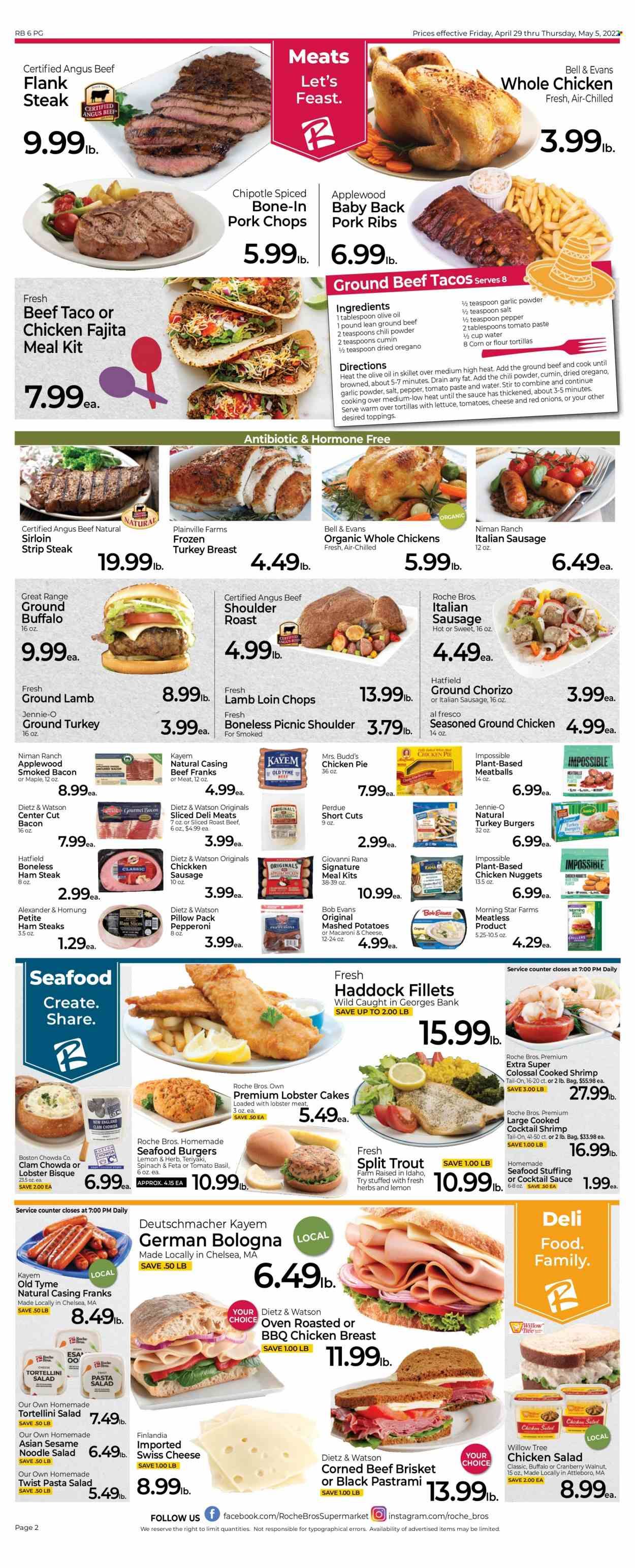 Roche Bros. (MA) Weekly Ad Flyer April 29 to May 6
