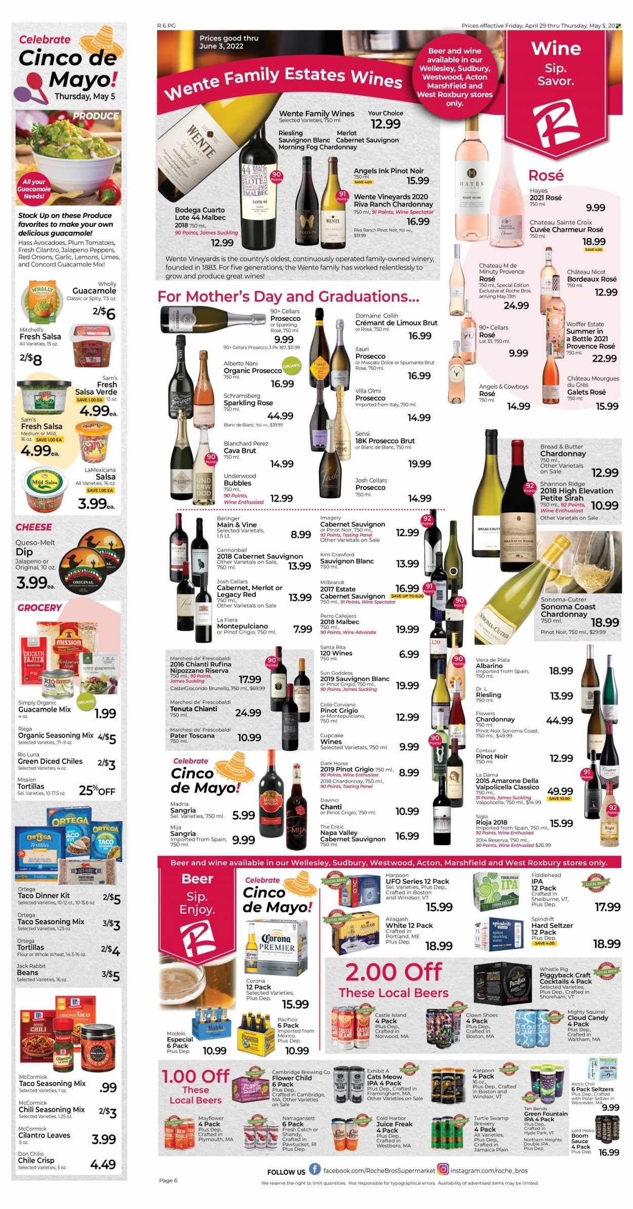 Roche Bros. (MA) Weekly Ad Flyer April 29 to May 6