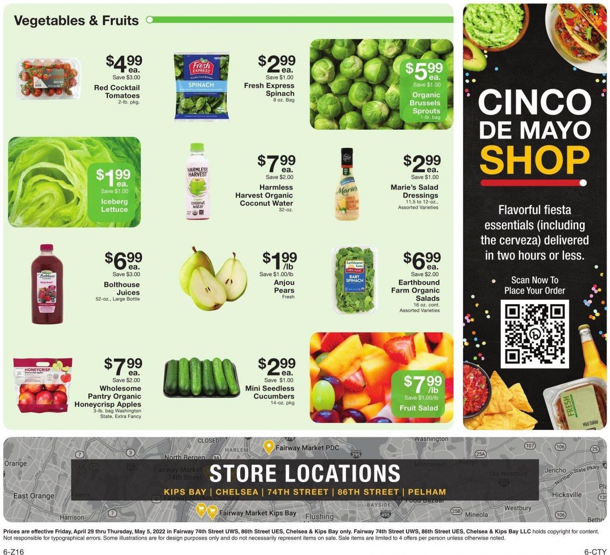 Fairway Market (CT, NJ, NY) Weekly Ad Flyer April 29 to May 6