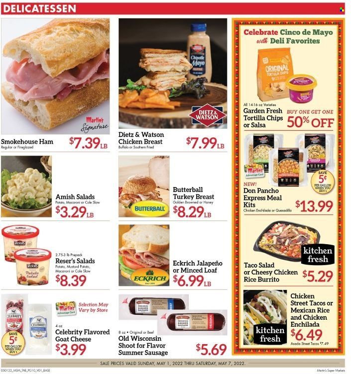 Martin’s (IN, MI) Weekly Ad Flyer April 30 to May 7