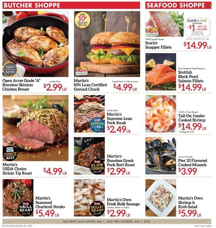 Martin’s (IN, MI) Weekly Ad Flyer April 30 to May 7