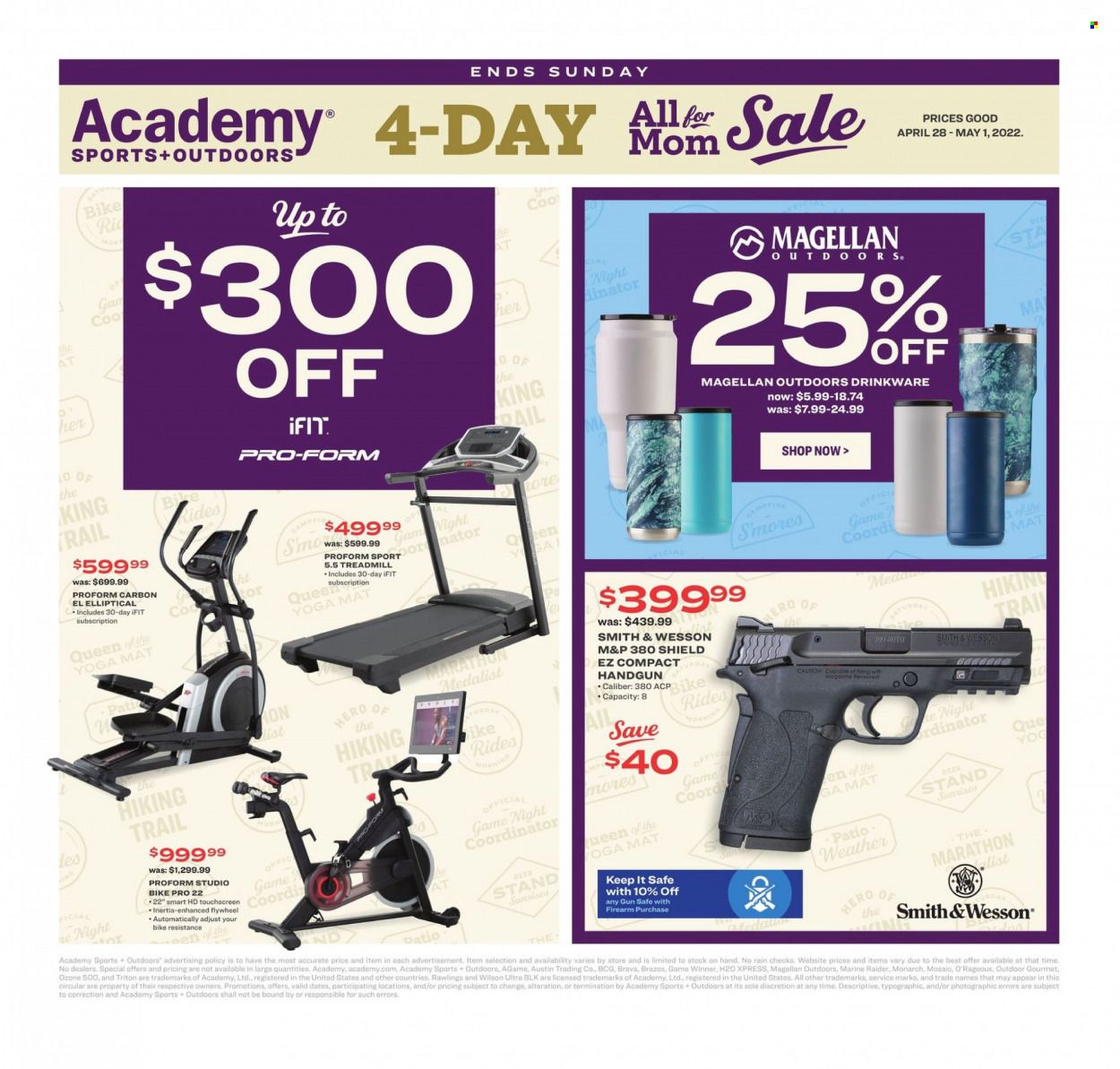 Academy Sports (AL, AR, GA, LA, MO, NC, SC, TN, TX) Weekly Ad Flyer April 30 to May 7