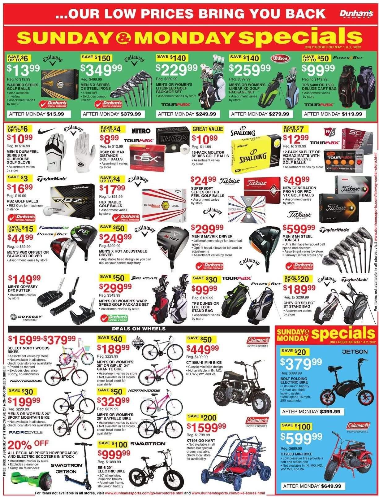 Dunham's Sports Weekly Ad Flyer April 30 to May 7