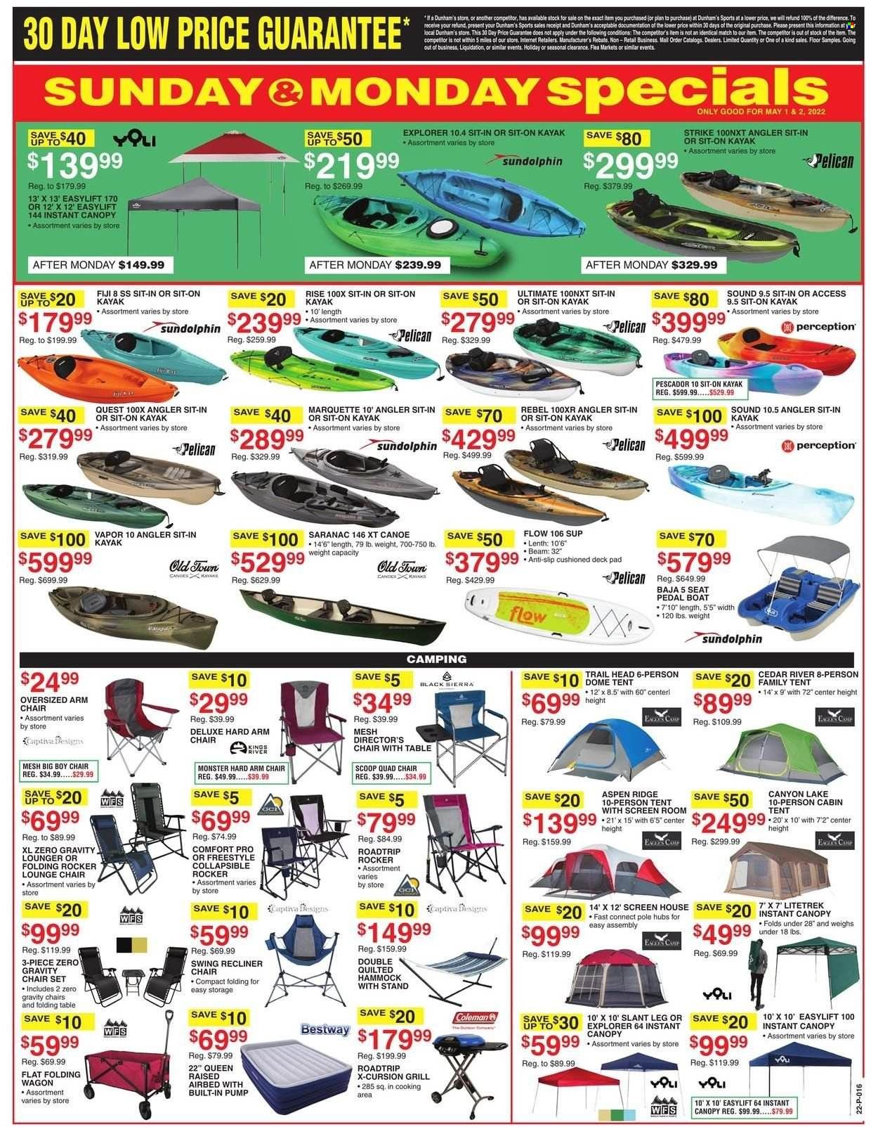 Dunham's Sports Weekly Ad Flyer April 30 to May 7